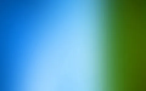 Weicher horizontaler Farbverlauf von Blau über Türkis zu Grün