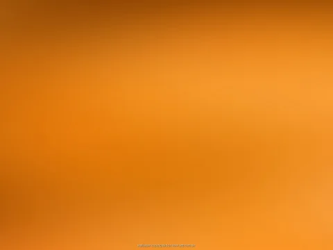 Flächiger Farbverlauf in Orange, oben dunkler und zur Mitte hin heller, ohne erkennbare Motive.