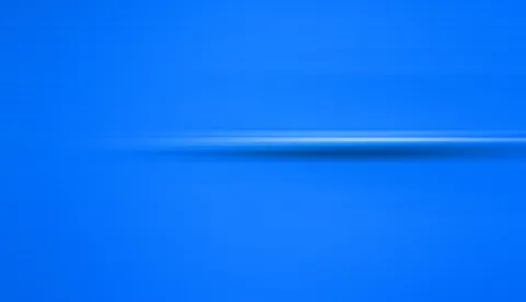 Blauer Farbverlauf mit einer horizontalen, weich verwischten hellen Lichtlinie etwas unterhalb der Bildmitte.