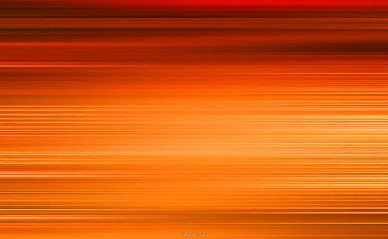 Horizontal verlaufende, orangerote Streifen mit hellen Lichtbahnen, die zur Bildmitte hin heller werden.