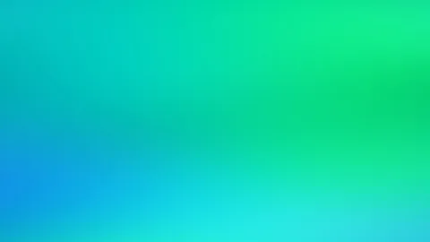 Weicher Farbverlauf von Blau über Türkis bis Grün, ohne erkennbare Formen oder Objekte.