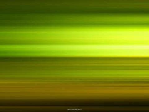 Horizontal verwischte Linien in Grün- und Gelbtönen, die von dunklem Oliv über helles Limettengrün bis zu einem warmen Ocker-Braun verlaufen.