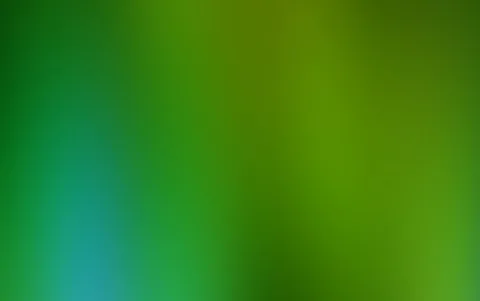 Weich verlaufende Fläche in Grün- und Gelbtönen, unten links ein türkisfarbener Lichtfleck.