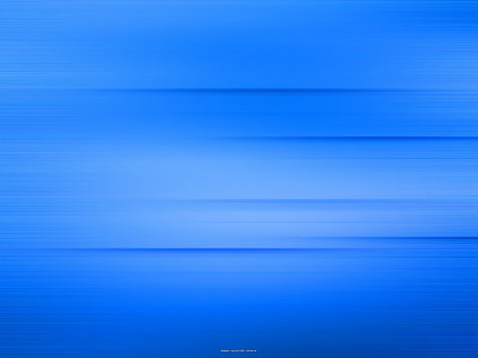 Abstrakter blauer Hintergrund mit feinen horizontalen Streifen und dunkleren Bändern, die von Bewegungsunschärfe wirken.