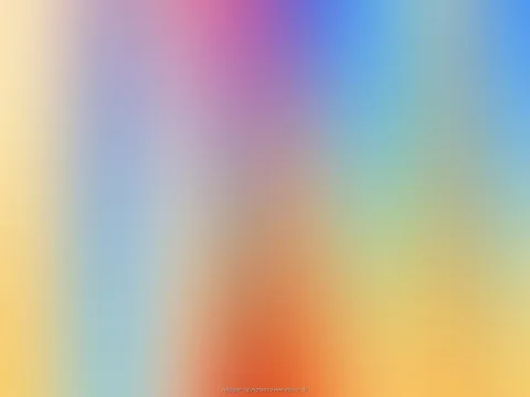 Vertikale, weich ineinander übergehende Farbverläufe in Gelb, Rosa, Violett, Blau, Grün und Orange, mit einem kleinen Copyright-Hinweis am unteren Rand.